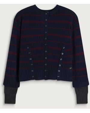 Damson Madder Franny Cardigan - Blue