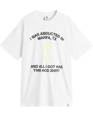 Nike Acg Alien T-Shirt - White