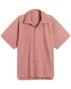 Homme Plissé Issey Miyake Homme Plissé Vacation Shirt - Pink