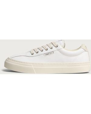 Stepney Workers Club Dellow 02 Suede Trainer - White