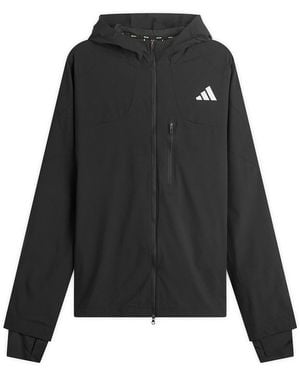 adidas Originals Adidas Adizero Running Jacket - Black