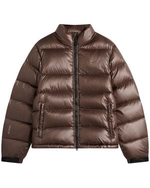 Nike X Nocta Cardinal Stock Puffer Jacket - Brown