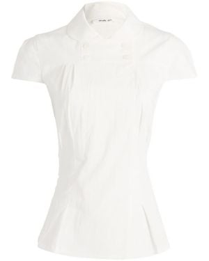 Peachy Den Missy Blouse - White
