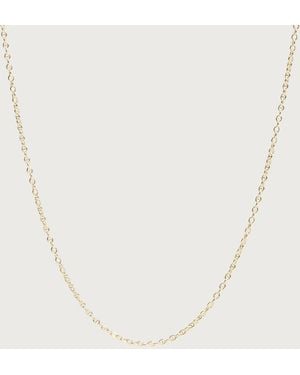 Common Lines Mini Marina Necklace - Metallic