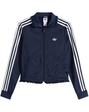 adidas Pleated Firebird Track Top - Blue