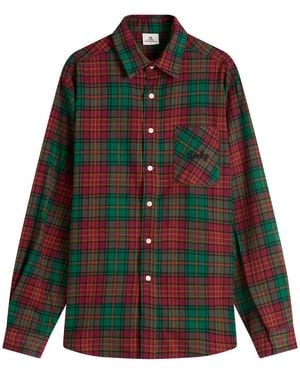 SUNDAYFRUITMARKET Sunday Check Shirt - Green