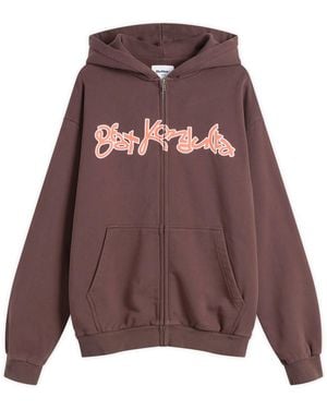 Butter Goods Beat Konducta Zip-Thru Hood - Brown