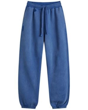 Cole Buxton Distressed Sweat Trousers - Blue