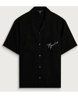 Represent Love And Kisses Resort Shirt - Black