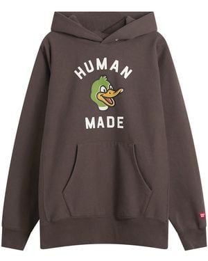 Human Made Heavyweight Duck Head Hoodie - Brown