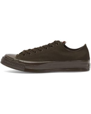 Converse Chuck Taylor 1970S Monochrome Ox Trainer - Brown
