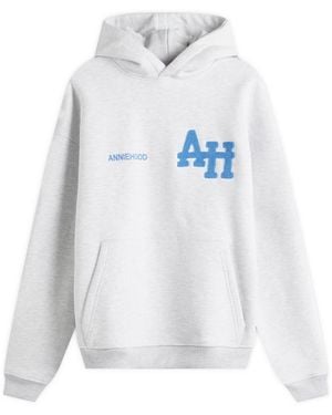 Annie Hood College Hoodie - White