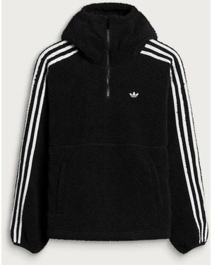 adidas X Jennie Hooded Fleece Jacket - Black