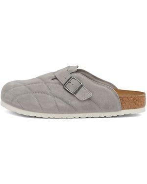 Birkenstock Boston Quilted Clog - Grey