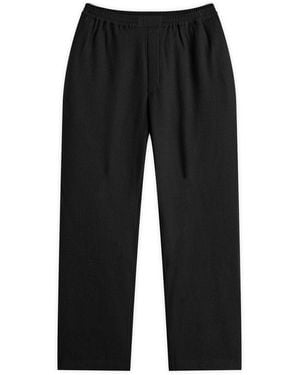 A Kind Of Guise Banasa Seersucker Trousers - Black