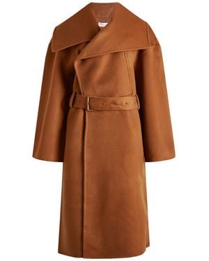 JW Anderson Wrap Coat - Brown