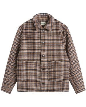 BOUND Wool Button Jacket - Brown