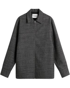 Jil Sander Zip Outershirt - Gray
