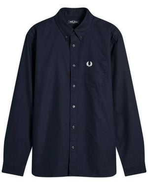 Fred Perry Oxford Shirt - Blue