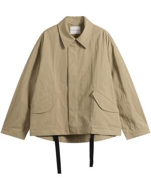 Studio Nicholson Comba Shorts Anorak Jacket - Natural