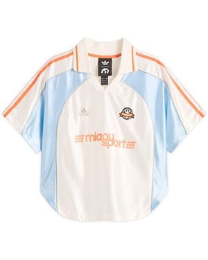 adidas X Jjjjound Football Jersey in White | Lyst UK