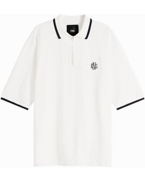 END. Piquet Polo - White