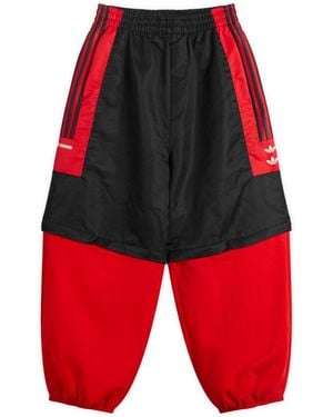 adidas X Willy Chavarria Gomez Zip Off Pant - Red