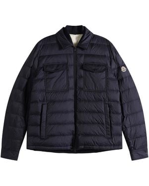 Moncler Vydori Shirt Jacket & Gilet Set - Blue