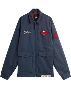 by Parra Pumping Gas Jacket - Blue