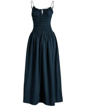 Faithfull the Brand Claude Midi Dress - Blue