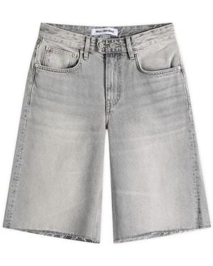 Won Hundred Kayce Denim Shorts - Gray