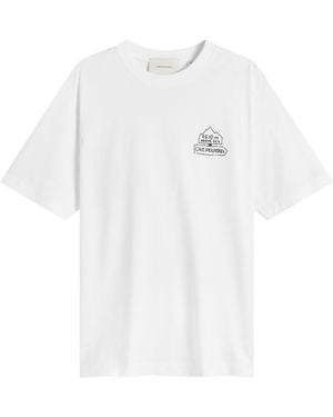 Cafe Mountain Refuge T-Shirt - White
