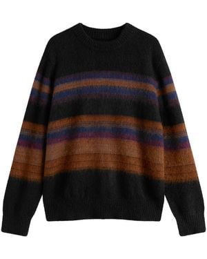 Wax London Wilde Stripe Jumper - Black
