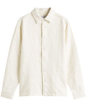 Percival Ladder Pearce Overshirt - White