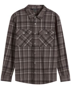 Ksubi Snakebite Check Overshirt - Grey