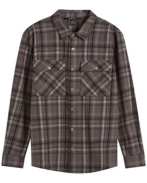 Ksubi Snakebite Check Overshirt - Grey