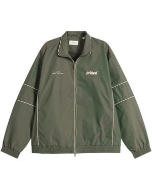 Les Deux Prince Shiny Track Jacket - Green