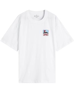 Edwin Sunset On Fuji San T-Shirt - White