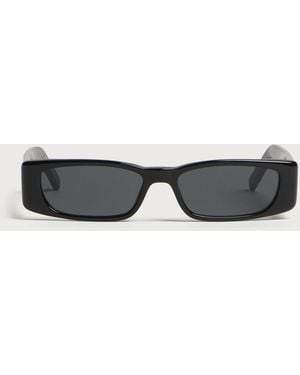 Saint Laurent Saint Laurent 942 Sl Logo Sunglasses - Black