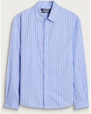 Jacquemus Simon Stripe Shirt - Blue