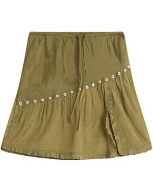 Damson Madder Evelyn Sheer Skirt Presented By End - Green