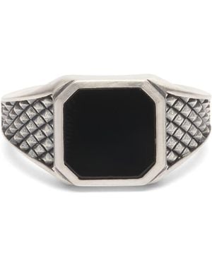 Serge Denimes Onyx Armor Ring - Black