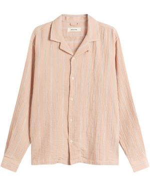Kestin Seersucker Tain Shirt - Pink