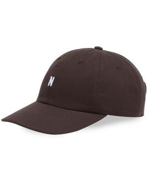 Norse Projects Twill Sports Cap - Brown