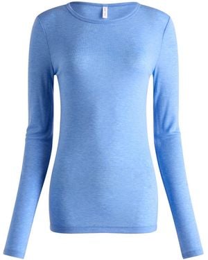 Samsøe & Samsøe Sadou Long Sleeve T-Shirt - Blue