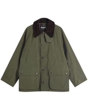 Barbour Os Peached Bedale Casual Jacket - Green