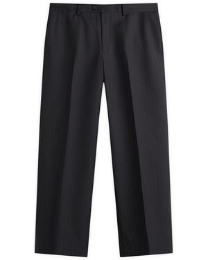 Kaptain Sunshine Shadow Stripe Trousers - Blue