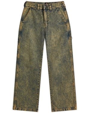Dickies Stevensville Loose Fit Carpenter Trousers - Green