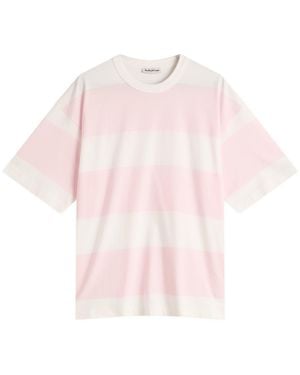 YMC Triple Stripe T-Shirt - Pink