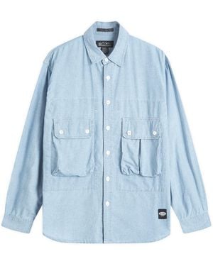 Manastash Cargo Pocket Work Shirt - Blue